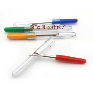 Factory Direct supply thread remover sewing tool plastic handle fabric diy cross stitch hand remover one-piece delivery