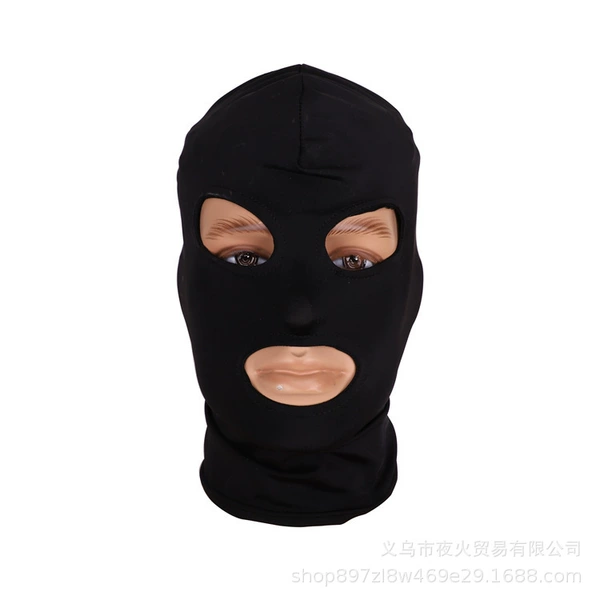 [黑色漏眼漏嘴头套]