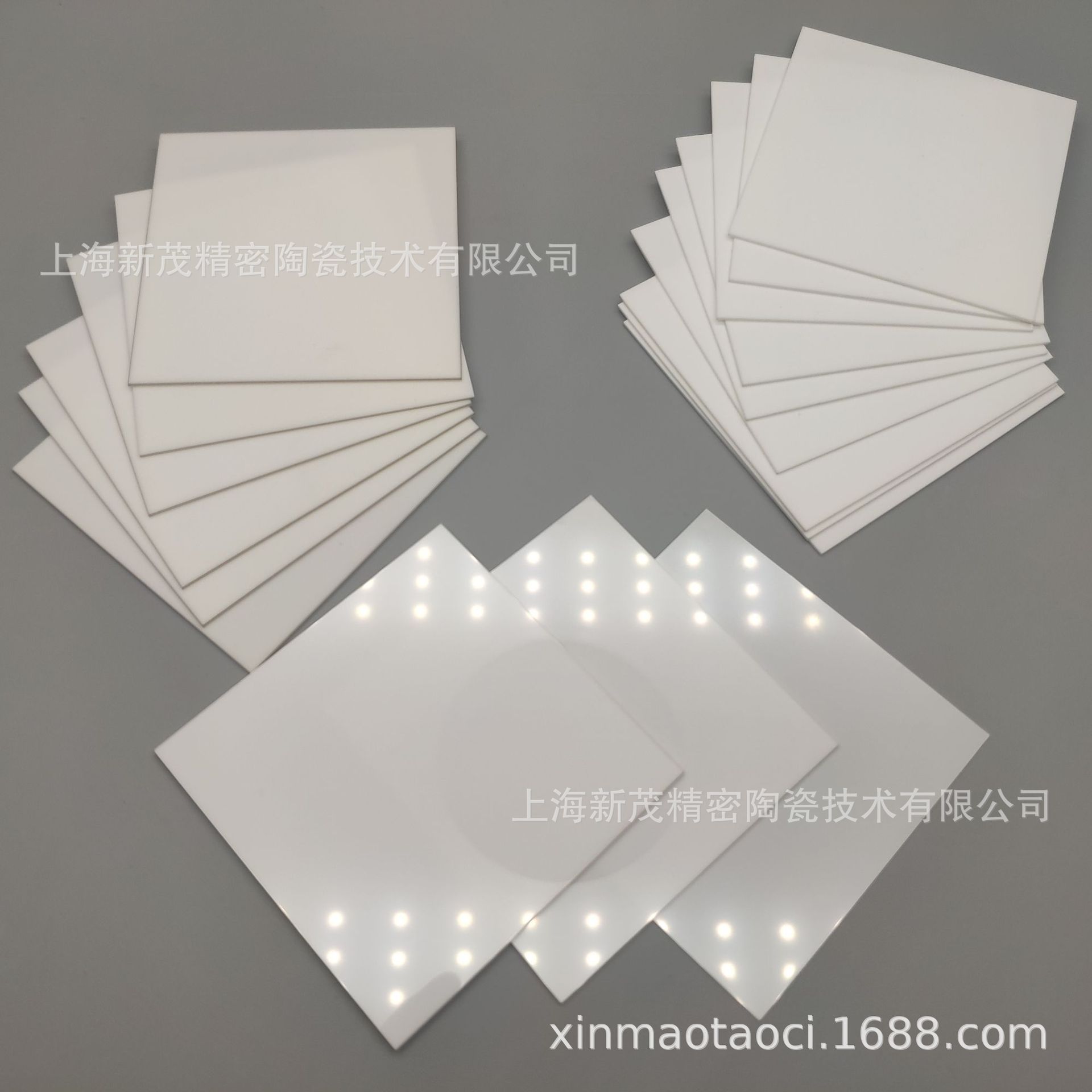 【现货供应】陶瓷抛光板38*38*1 陶瓷片氧化铝绝缘耐磨耐高温垫片