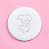 Cartoon cute handheld mirror, South Korea, internet celebrity, wholesale