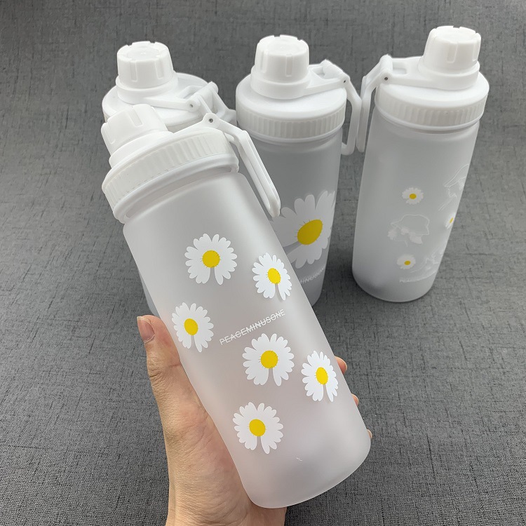 summer fashionable matte handheld plastic space glass with glass