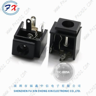 DC-009A DC电源插座 充电卧式插座 焊线充电接口 DC母座 工厂直销