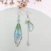 Fresh fashionable brand long earrings with tassels for bride, European style