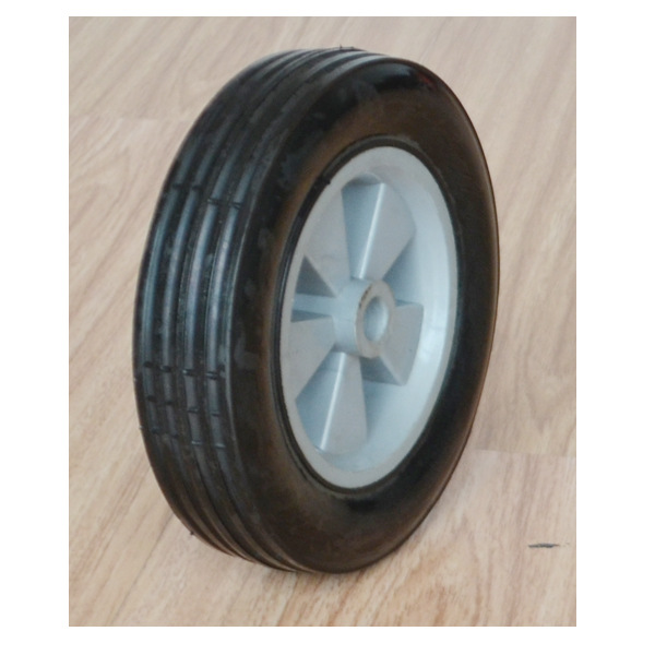 6X1.5 英寸空心直纹橡胶轮子用于工具车行李车手推车邮车割草机