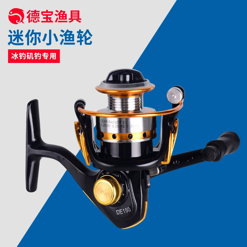 Производитель напрямую для мини-вращательное колесо DE150 Palm в Palm Fish Wheel Fishing Line Metal Rocket Fishing Wheel