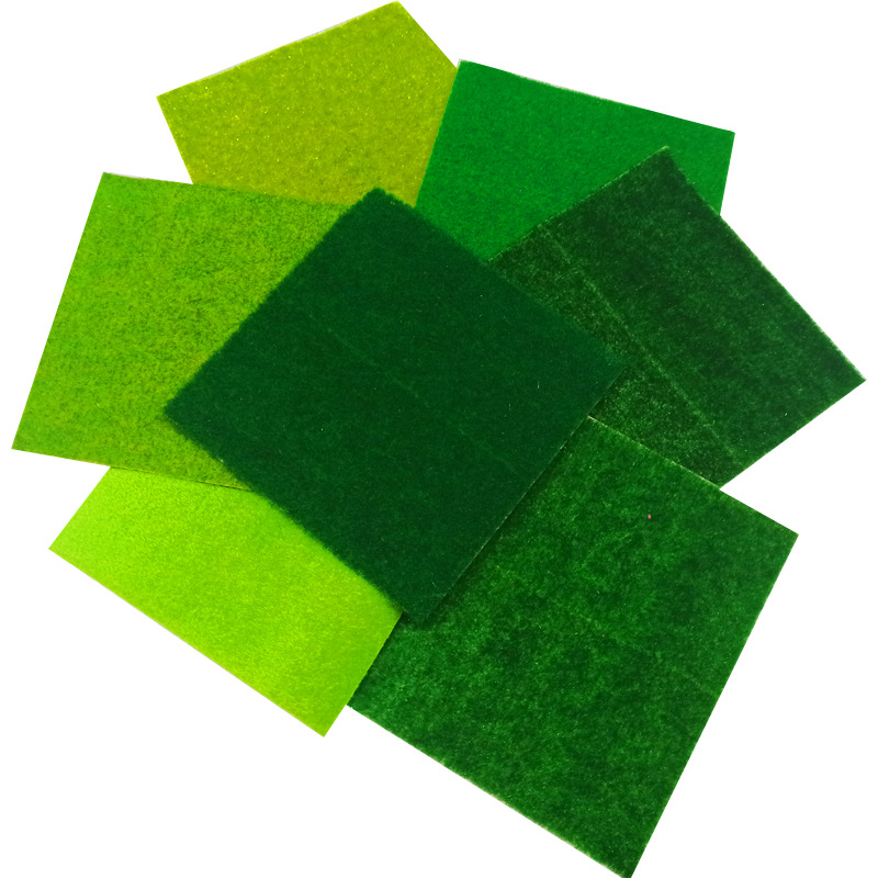 Building model material sand table making grass environment outdoor scene flocking paper lawn paper turf