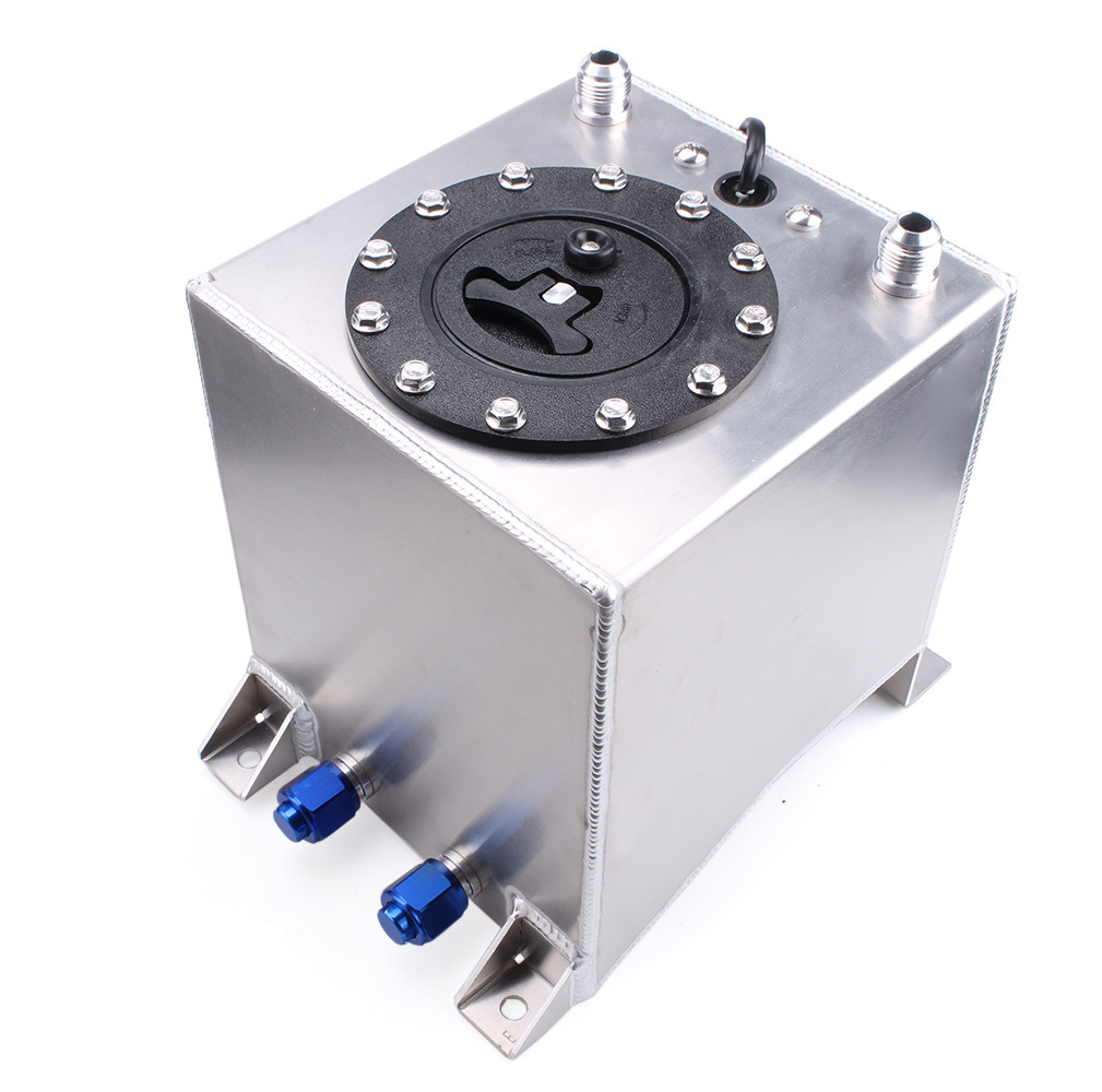 Qìchē – 10L Aluminum Alloy Fuel tank - silver