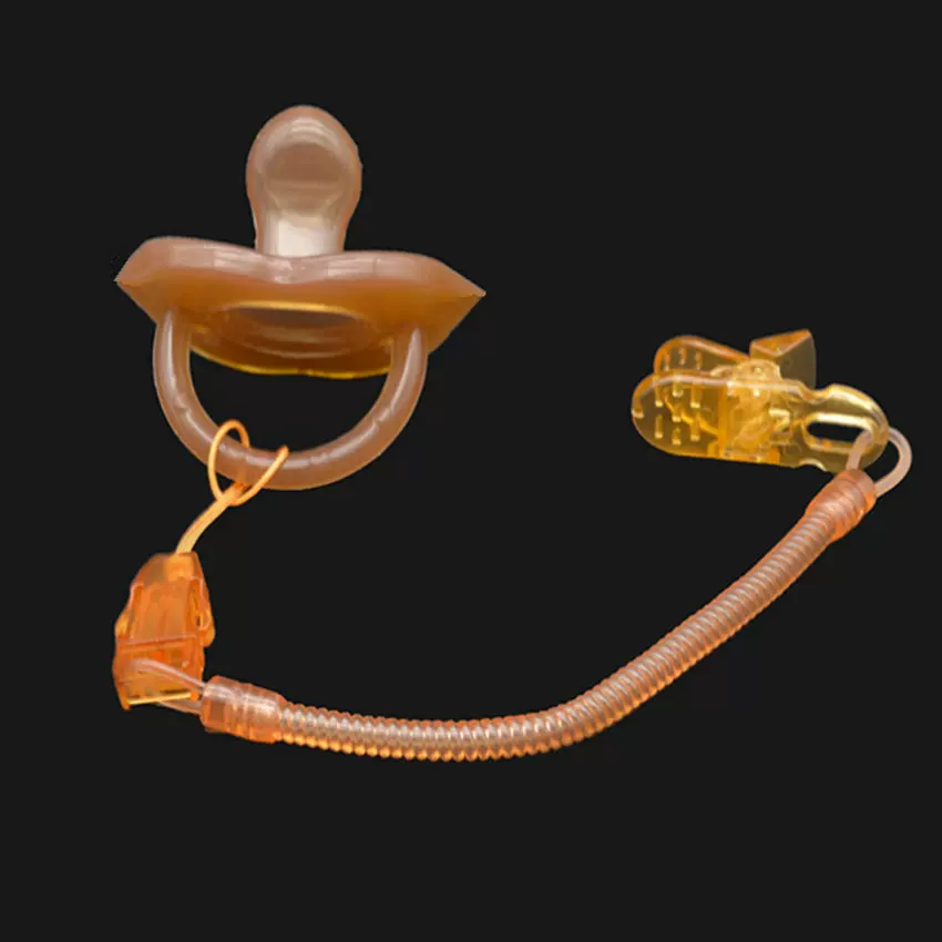 厂家批发宝宝咬咬乐防掉链条牙胶配件加长弹力链扣婴儿安抚奶嘴链