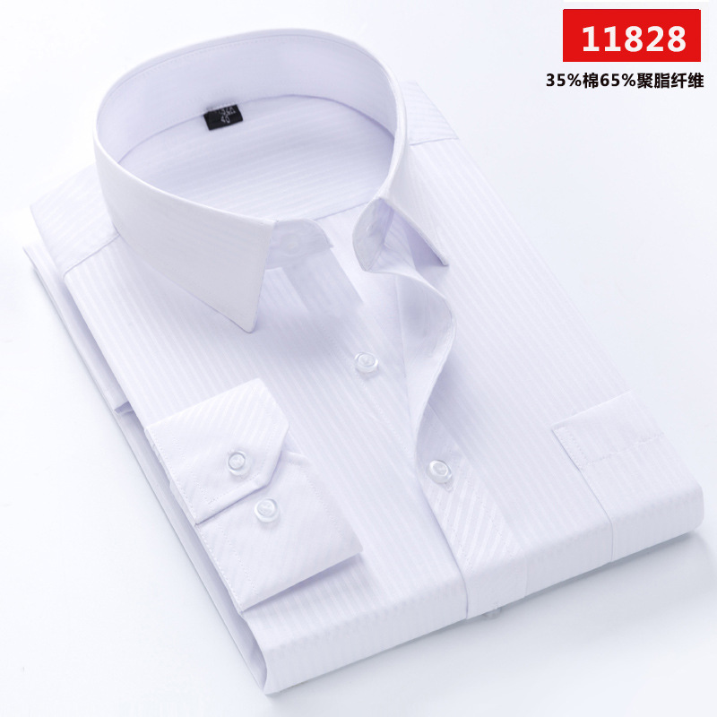 Camisas de primavera y otoño para hombre, camisas de manga larga para hombres de mediana edad y mayores, camisas holgadas para papás, ropa para personas mayores, camisetas para abuelos, venta al por mayor.