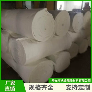 电磁烟管棉隔热针刺毡防火消音造粒机棉高温保温玻璃纤维棉排气管