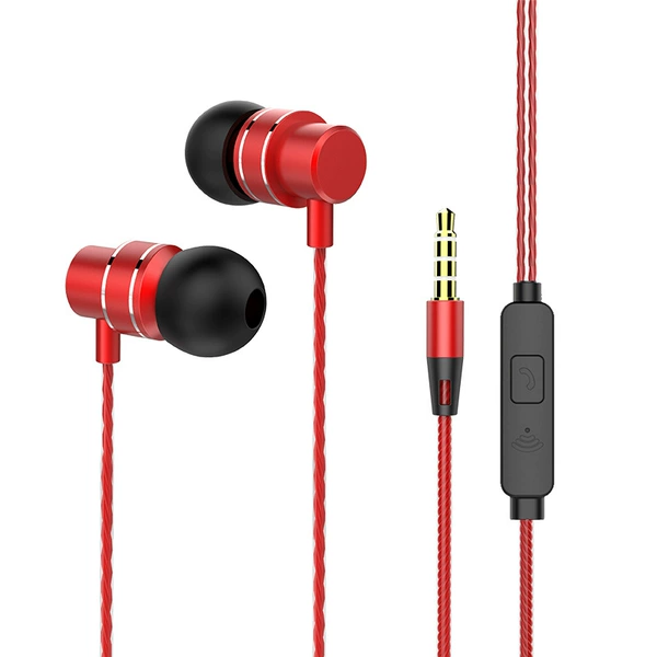 Red headphones, pack