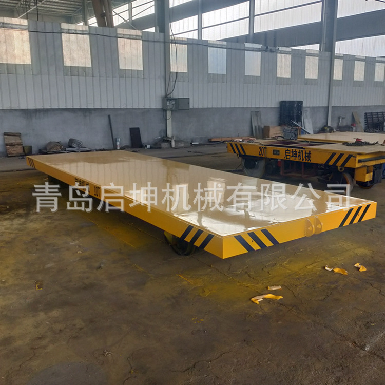 纵横移动平台智能无人运输平车 10吨重型车间无轨搬运平板车