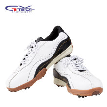 GVTOUR官方正品 高尔夫球鞋 男款鞋子 牛皮防水golf 运动板鞋