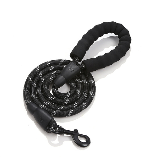 Amazon Pet Products Reflective Round Rope Nylon Braided Leash Dog Explosion-proof Dog Walking Rope