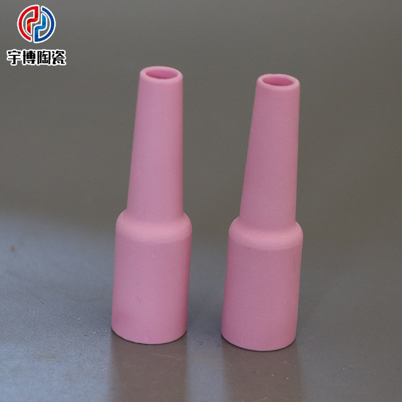 厂家批发氩弧焊陶瓷嘴QQ-150A带筛网 8X73瓷咀 加厚瓷嘴  原料