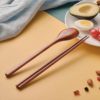 Wooden tableware, chopsticks, spoon, set, Japanese and Korean, wholesale