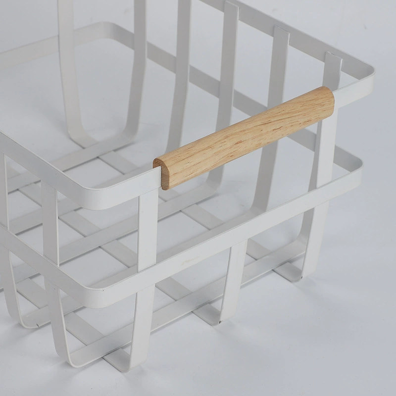 Storage system, table white storage basket