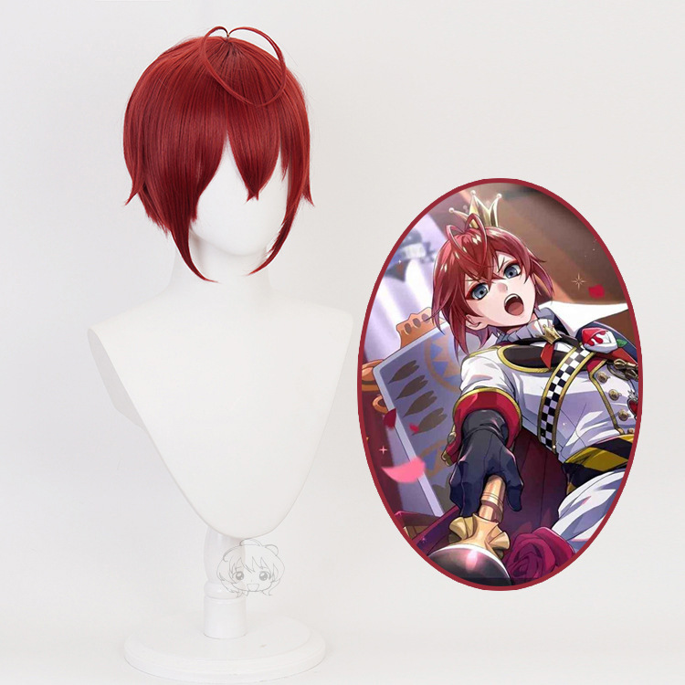 [Haohang] Twisted Wonderland Riddle Roseheart Scosplay Wig Cos Wig