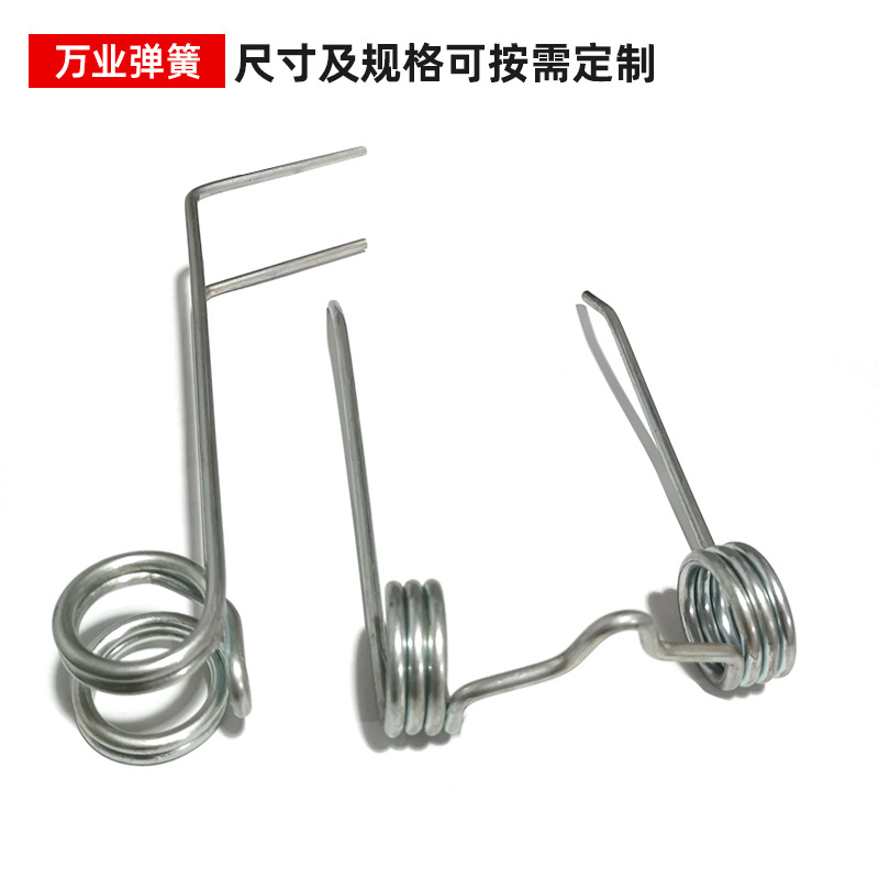 宁波鄞州弹簧钢丝双扭簧弹尺扭簧农机扭簧厂家销售