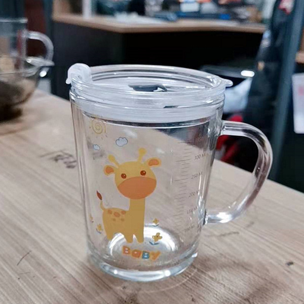cartoon creative children's glass