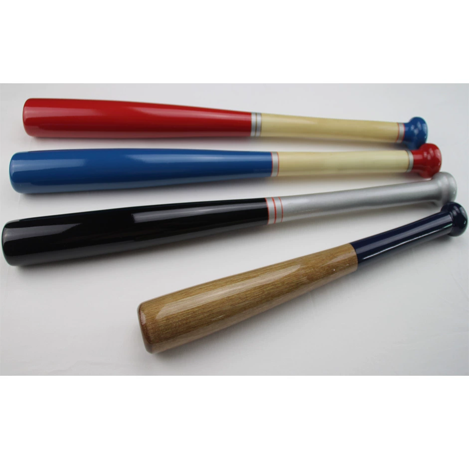 Бейсбольная бита высокого качества деревянная летучая мышь собственного бренда производитель каучуковой древесины летучая мышь дуб клен