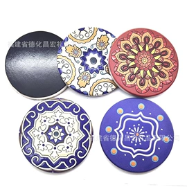 陶瓷工艺品;餐垫、杯垫;杯垫