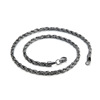 Men's woven accessory stainless steel, universal necklace, suitable for import, simple and elegant design, wholesale