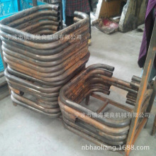 不锈钢弯管加工成型滚弯卷圆弧铁艺加工异型U型S型弯管对外加工