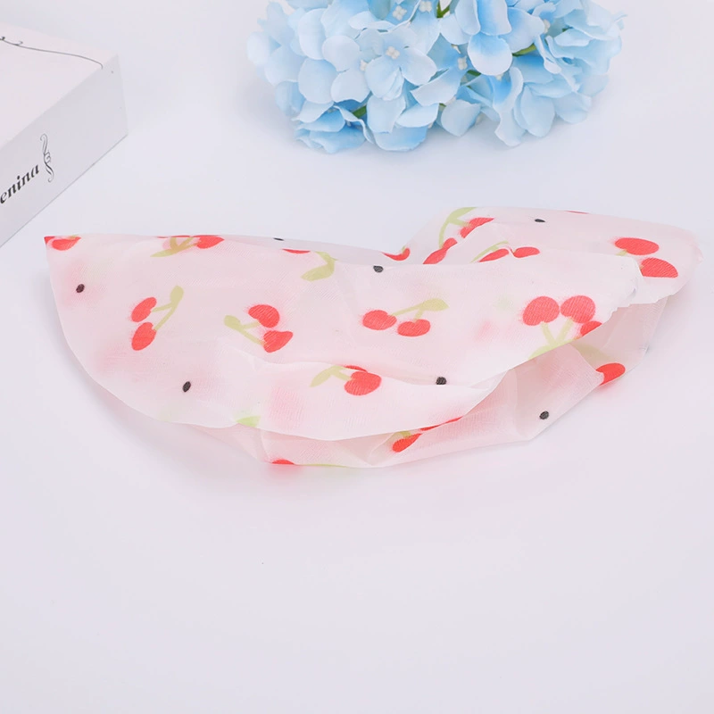 Waterproof shower cap, lace dress
