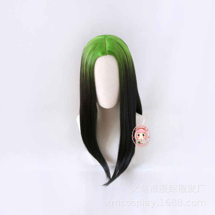 Out of Stock Bad Guy Billie Eilish Cosplay Wig Dyed High-Temperature Fiber Trendy Fashion for Women