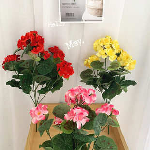 Spot supply Simulation Flower Begonia Flower Wedding Home Restaurant Photography Flower Flower Paper Silk Flower