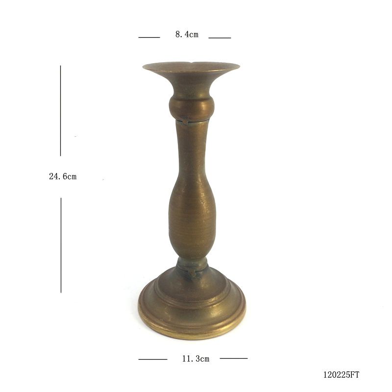 Candelabro de hierro de estilo europeo vintage vela taza Amazon vela taza decoración de la boda vela titular vela de la cena titular de la vela