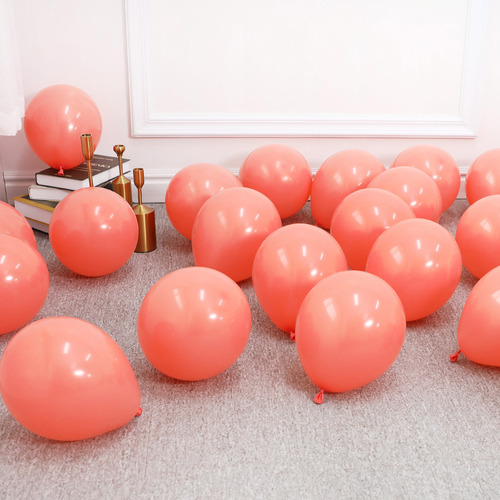 Cross-border visit to the United States 10-inch thick latex balloon birthday party decoration wedding decoration 2.2g matte balloon