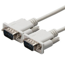 9针串口线 COM口数据线 1.5米3米5米 DB9 RS232线 九针串口连接线