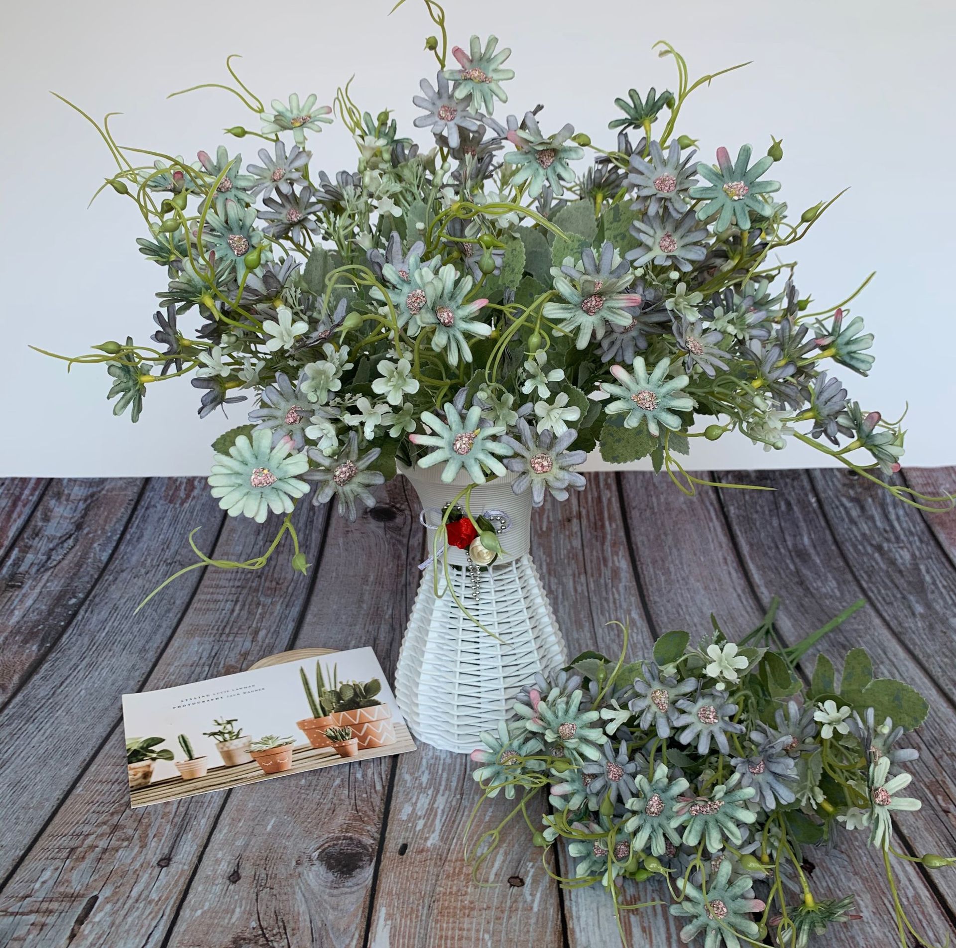 Directo de fábrica holandés crisantemo simulación Margarita crisantemo persa boda hogar fotografía decoración apoyos decoración flor artificial