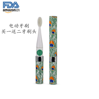 儿童成人电池无线杀菌自清洁牙刷厂家批发电动牙唰细软毛旅行套装