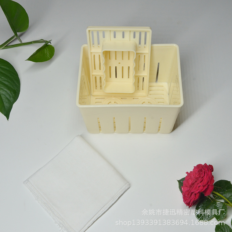 Caja de tofu Tofu hogar prensa Tofu molde alimentos plástico Tofu molde exprimidor herramienta tamaño pequeño
