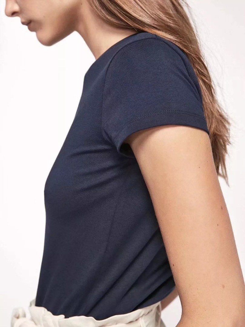 Md純綿半袖tシャツ女性修身夏の新型綿綿正肩半袖シャツ半袖t痩せ上着