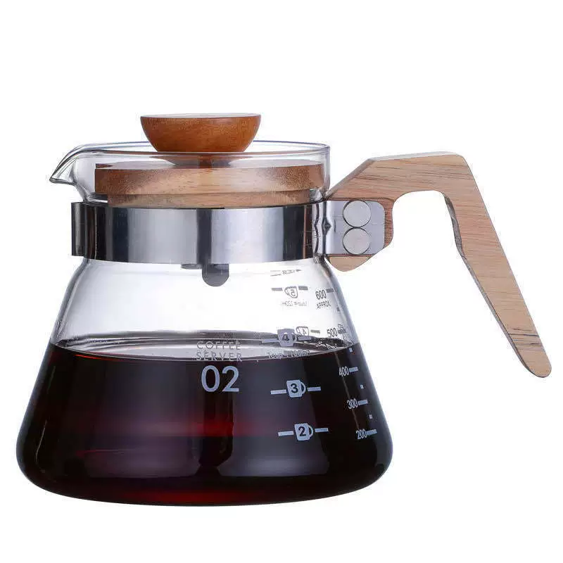 Glass coffee coffee pot, teapot