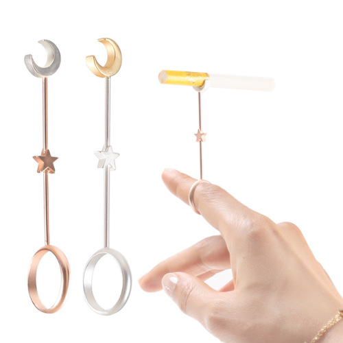 Xingyue Cigarette Holder Cigarette Holder Men's and Women's Game Office Smoking Ring Fashion Personality Creative Trendy Accessories Cross-Border