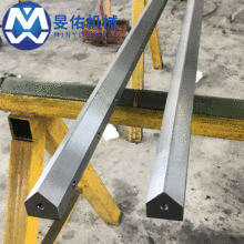 定制重型三角镶钢导轨 可拼接三角导轨 V型导轨重型三角镶钢导轨