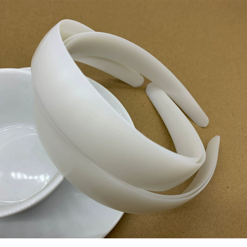 Plastic white headband, Korean style, 20mm, 2cm, 13mm