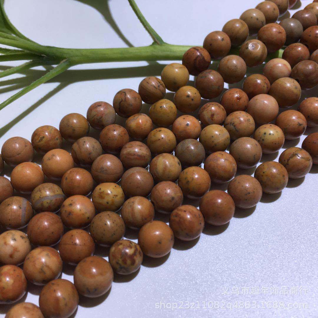 Organic round beads