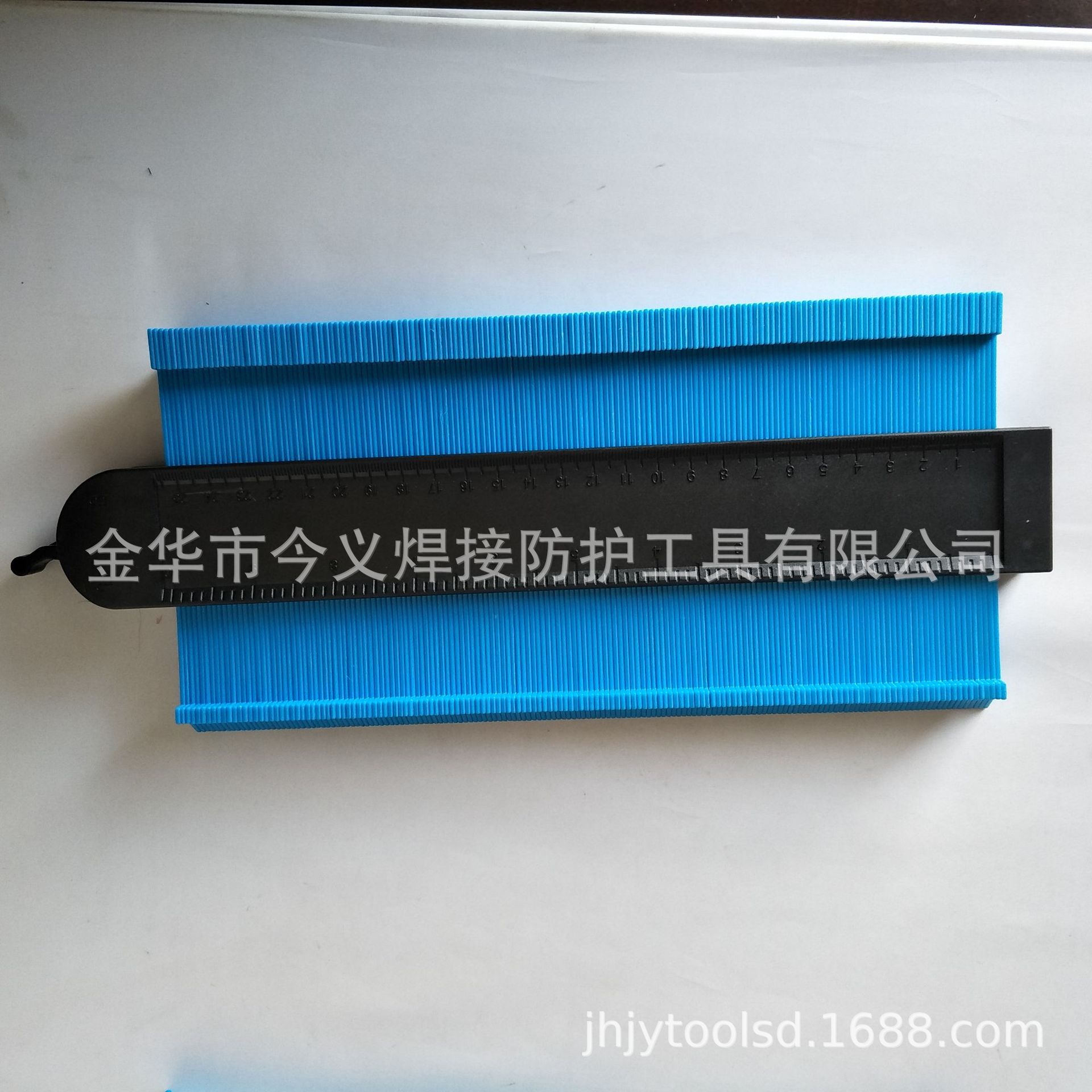 10寸带锁仿形规轮廓规不规则仿形尺仿形规木工不规则量具