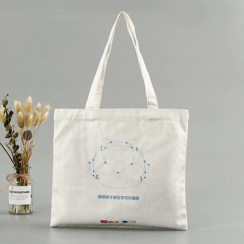 批发帆布袋定 做全棉帆布手提购物袋棉布袋子帆布包可定 制LOGO