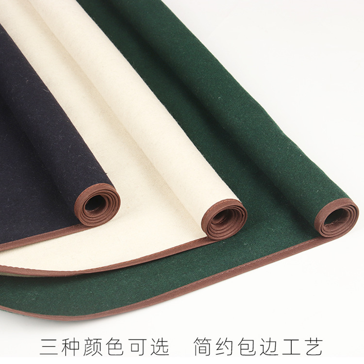 Pure wool calligraphy and painting felt washed felt lightweight soft washable clean calligraphy traditional Chinese painting calligraphy pad tablecloth