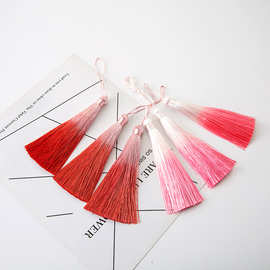 工厂直批新款涤纶渐变色流苏吊穗服装辅料纺织饰品车载U盘挂件