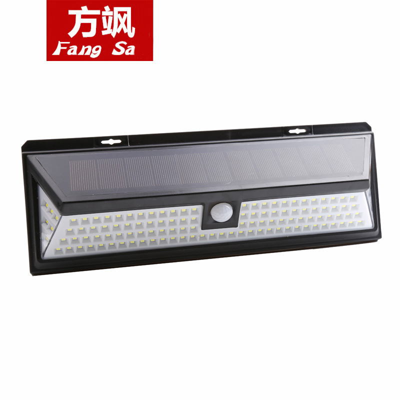 Nuevo 118led solar Cuerpo Humano inducción lámpara de pared 180cob solar jardín lámpara al aire libre iluminación impermeable