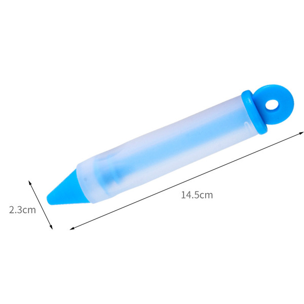 4 -headed silicon glue decorative pen set cream cake writing pen…