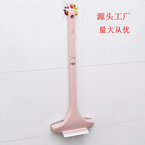 Dual-purpose screen brush, multi-functional window cleaner, glass scraper, household removal-free dust brush, window screen wiper, cleaning brush